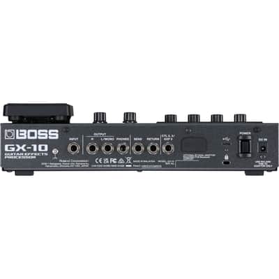 BOSS GX-10 Multi-Effects Guitar Effects Processor with Touchscreen Display image 3