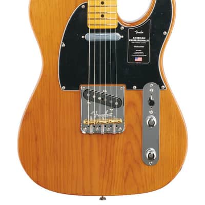 Fender American Pro II Telecaster Maple Neck Roasted Pine with Case image 3