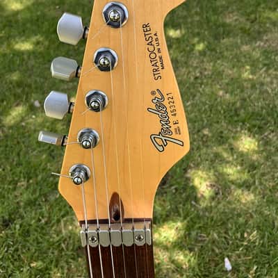 Fender Strat Plus with Rosewood Fretboard 1987 - 1988 - Surf Green Near Mint image 6