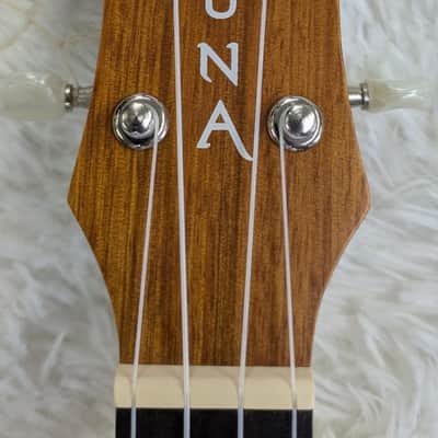 Luna Guitars Maluhia Peace Sign Tenor Ukulele Satin Natural Finish, UKE MALU image 5