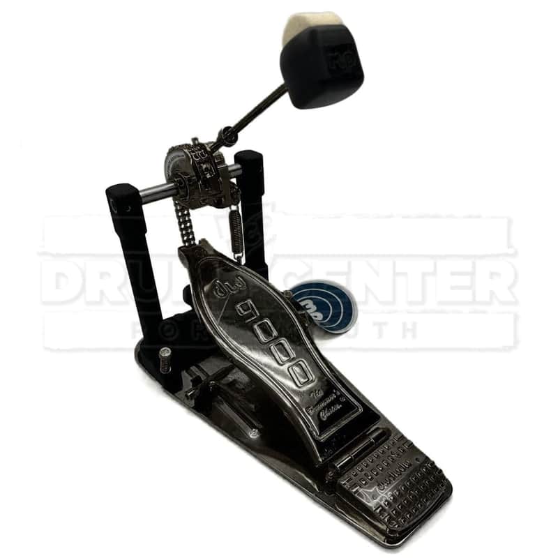 DW DWCP9000BN 9000 Series Single Bass Drum Pedal Black Nickel image 1