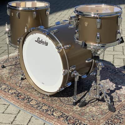 Immagine Ludwig Classic Maple Vintage Bronze Mist 22,13,16 - 3