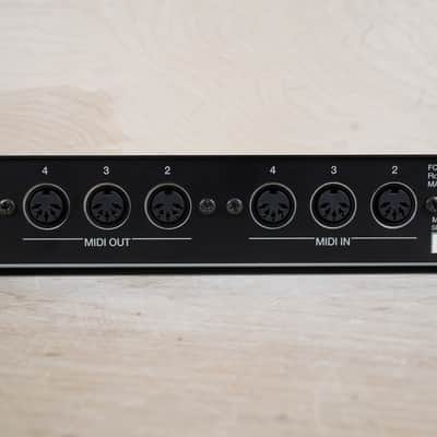 Roland MPU-64 USB MIDI Interface 1998 Black w/ USB Cable, MIDI Cable image 4