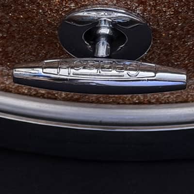 Immagine Gretsch Broadcaster X4175 "Max Roach" Progressive Jazz 14" x 4" snare drum 1960's - Champagne Sparkle - 10