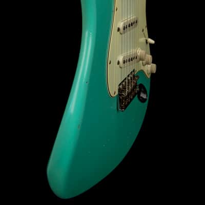 Fender Custom Shop Dennis Galuszka Masterbuilt Roasted 59 Strat Jrny Relic Brazilian RW/FB #15441 image 6