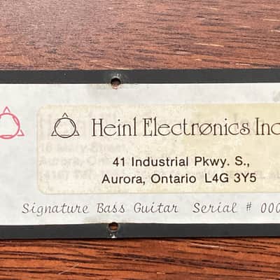 Unique 1989 Signature Guitar Co. Guy Pratt | Alembic John Entwistle Ox Style Betsy 80s Pointy Headstock bass image 11