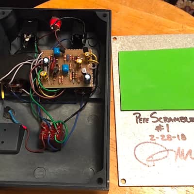 Pete's Pedals Scrambler Octave/Fuzz Clone, NOS Ampeg Enclosure, Stunning Vintage Effect image 2
