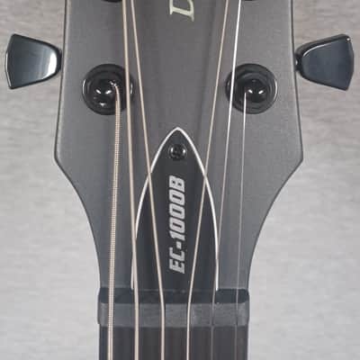 ESP LTD LEC1000 Baritone - Black Satin image 5