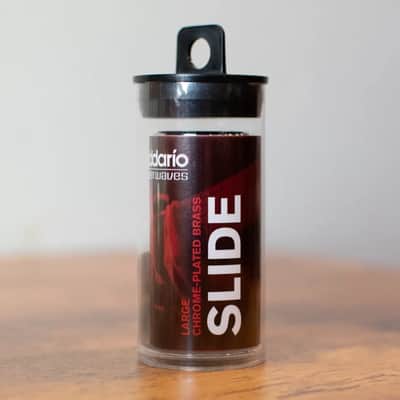 D'Addario Chrome Plated Slide Large 12 Ring Size image 5