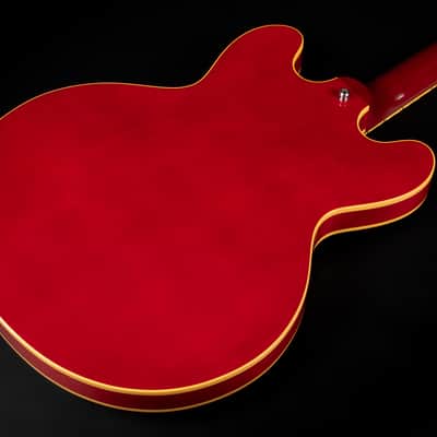 1990 Gibson ES-335 Dot Reissue - Cherry | Vintage USA Post Norlin Era Semi-Hollow Bill Lawrence Humbucker | OHSC image 13