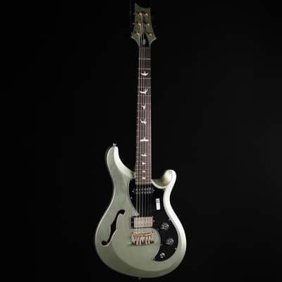 PRS S2 Vela Satin Semi-Hollow Electric Guitar - Mavis Mint Metallic image 2
