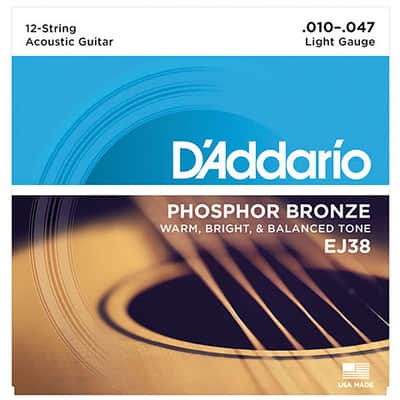 D'Addario EJ38 .010-047 image 1