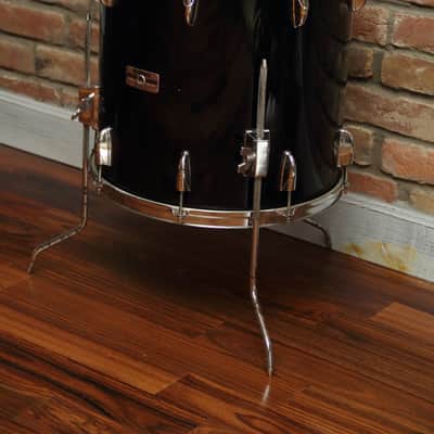 Yamaha 16" Tour Custom 8000 - solid black floor tom 16"x16 image 6