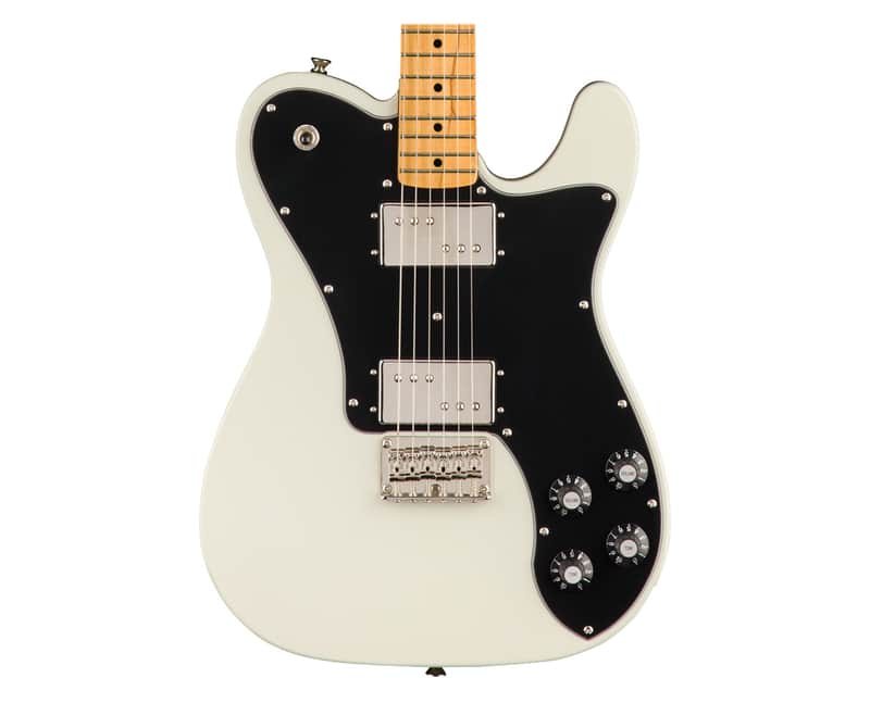 Used Squier Classic Vibe '70s Telecaster Deluxe - Olympic White w/ Maple FB image 1