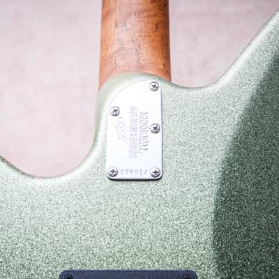 ERNIE BALL USA Music Man BFR Albert Lee Signature HSS "Seafoam Sparkle + Maple" (2021) image 16