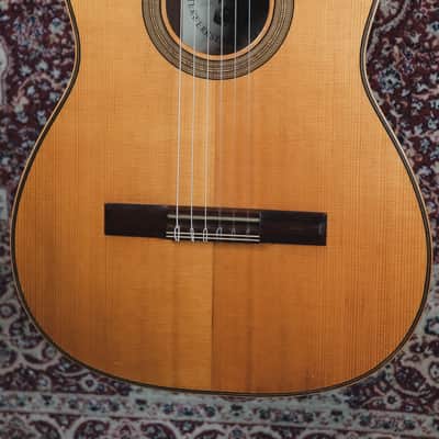 OSCAR TELLER 61P Classical Guitar 1960 - Natural Spruce image 8