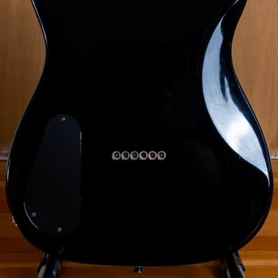 2002 Fender Japan Aerodyne Telecaster Black with cream binding P90 matching headstock - RARE CIJ! image 8