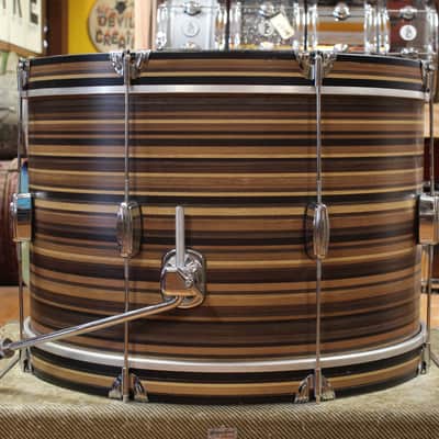 C&C Drum Company Player Date II Outfit in Brown Oyster 14x22 8x12 15x16 image 4