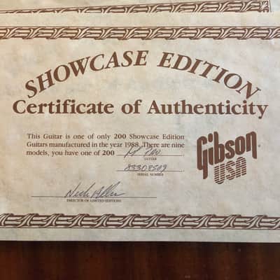 COLLECTOR ALERT!  Gibson Les Paul Signed by Les Paul!! 1988 Goldtop Showcase Edition COLLECTOR GRADE!Gold Top image 8