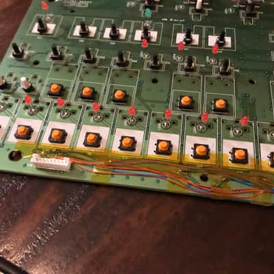 Yamaha RM1X Switch Assembly Control Panel Yamaha XU710 - Repaired image 3