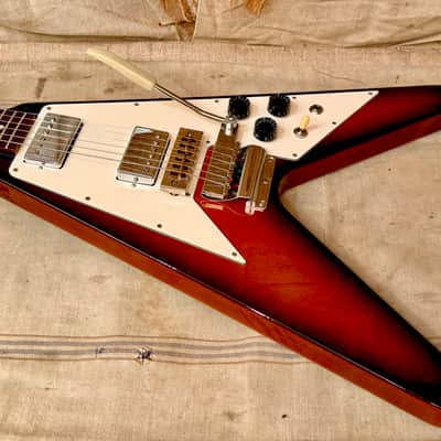 Gibson Custom Shop '67 Reissue Flying V 2002 - Sunburst imagen 18