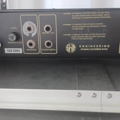 SWR Studio 220 Bass Amplifier head - original owner. Perfect. image 2
