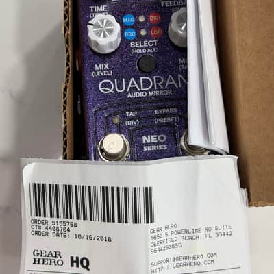Alexander Pedals Quadrant Audio Mirror - Purple Sparkle image 7