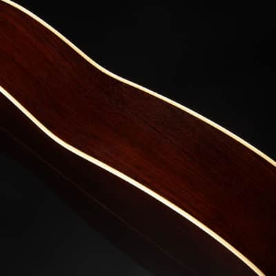 Atkin OO37 Custom - Baked Sitka Spruce & Indian Rosewood - Powder Pink image 13