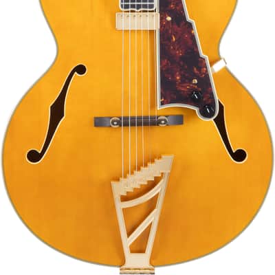 D'Angelico DAEEXL1AMBGT EXCEL EXL 1 Archtop Single Cutaway Hollow Body 6-String Electric Guitar w/Deluxe Hard Case image 5