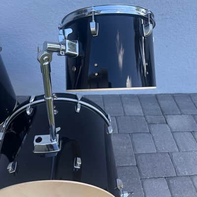 Ludwig Accent 22/16/10 Drum Set 2010s - Black image 2