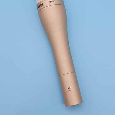 ☆Vintage 1990s Shure SM63 Omnidirectional Dynamic Microphone w/ Mic Clip - Electro-Voice 635A Omni Alternative image 4