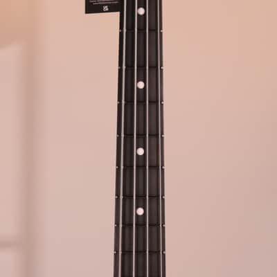 MusicMan DarkRay 4 Electric Bass - Ebony Fingerboard, Obsidian Black image 5