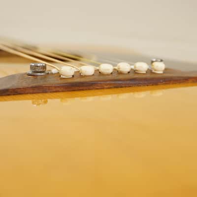 Vintage 1970s Penco A-6 Natural 000 Acoustic Guitar Hoshino Gakki MIJ image 9