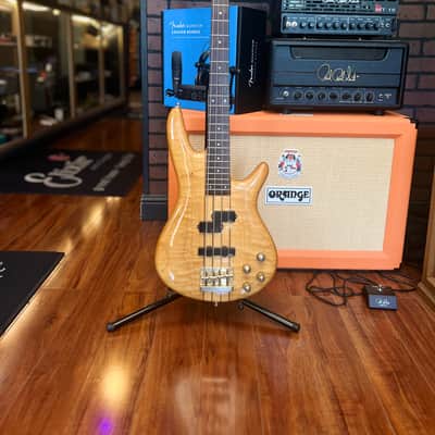 Ibanez SR1200-BT Standard Soundgear Bass 1997 - Butterscotch Transparent image 2