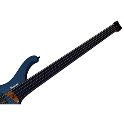 Ibanez EHB1005F Fretless Bass in Arctic Ocean Matte B-Stock 1757 image 3