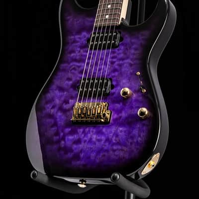 Suhr Standard Trans Purple Thin Burst Limited Edition image 5