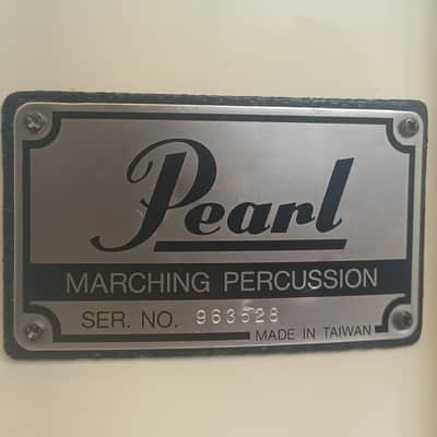 Pearl 12x14"FFX Championship Maple Free Floating Marching Snare Drum White 12Lug image 2