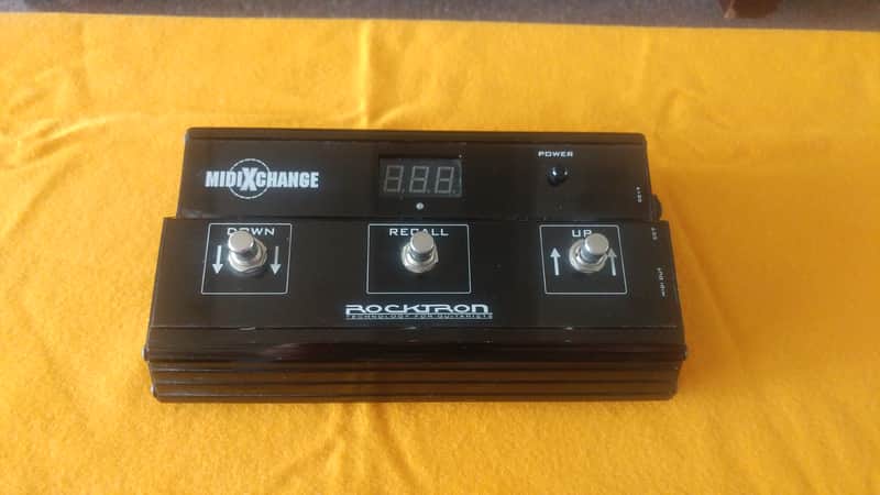 Rocktron Midi Xchange Foot Controller 2010s - Black image 1