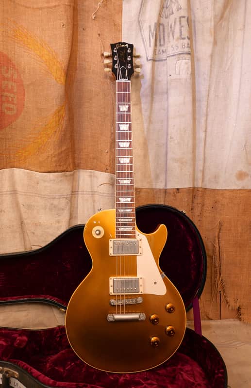 Gibson '57 Reissue Les Paul Standard 2000 - Goldtop image 1