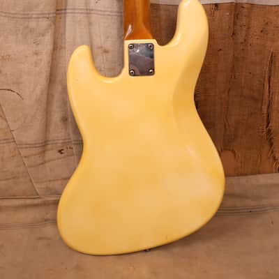 Fender Jazz Bass 1960 White - Refin Stack Knob image 8