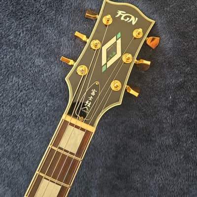 Fujigen Neo Classic Les Paul Custom NLC100SWH image 2