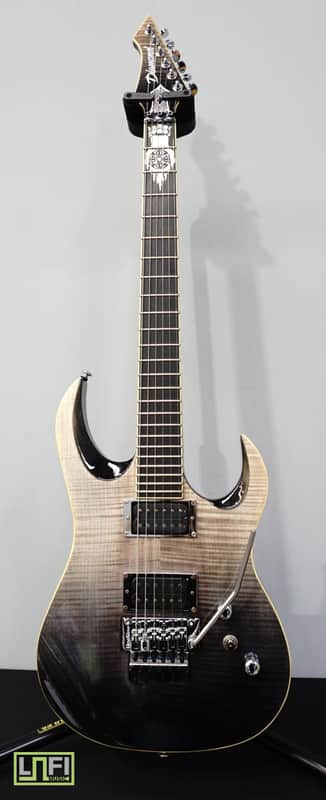 Diamond Halcyon ZB-FR Zoltan Bathory Signature Black Moonrise Electric Guitar image 1