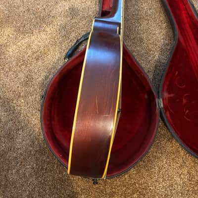Gibson K-2 Mandocello black with Original Case 1913 mandolin family Mando image 11