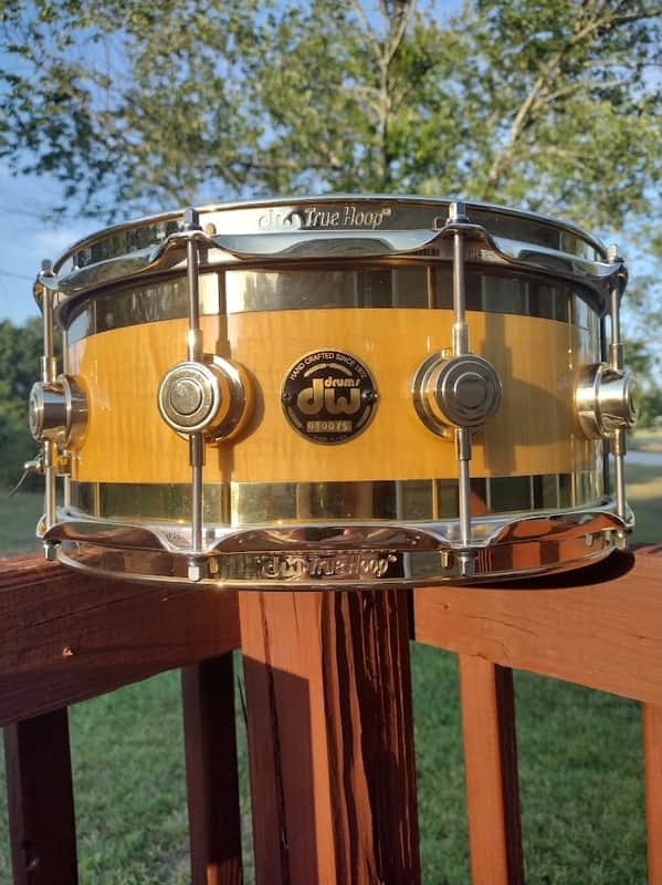 1995 DW Collector's 6x14 Edge Snare Drum image 1