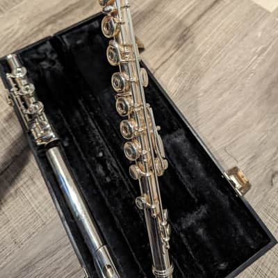 Gemeinhardt 3SB Solid Silver Open Hole B Foot Flute image 13