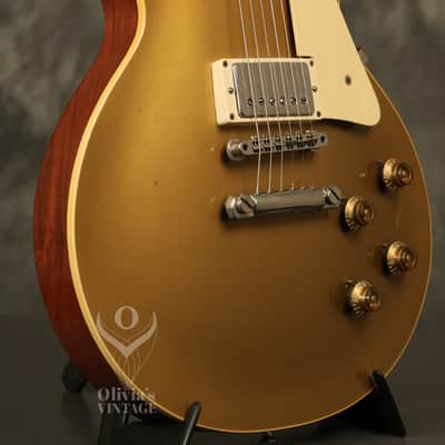 original 1957 Gibson Les Paul RARE Goldtop with a MAHOGANY TOP!!! image 9