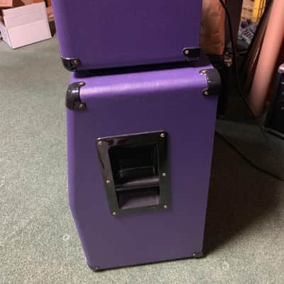 Special Limited Edition Marshall MG100FX/MG412A Slant Purple Half Stack image 5