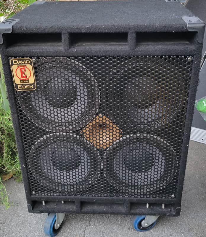 Eden Amplification D410XLT 4x10" 700-Watt 8 Ohm Bass Cabinet 2010s - Black image 1