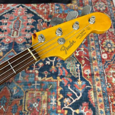 Fender Japan 62 Reissue Jazz Bass JB62 3 Tone Sunburst Fujigen Japan -1993-94 image 2