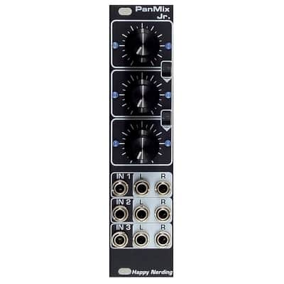 Happy Nerding PanMix Jr Eurorack Stereo Mixer Module (Black) image 3